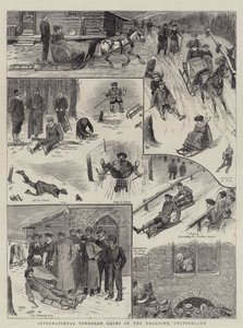 International Toboggan Races in the Engadine, Switzerland